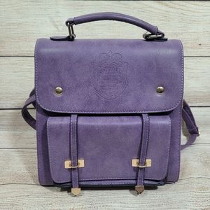 Alilai 3-way Purple Satchel Bag